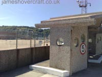 Dover Hoverport being demolished, June 2009 - Shelter overlooking the hoverpad. Once there were six SRN4s on that stretch of concrete! (James Rowson).